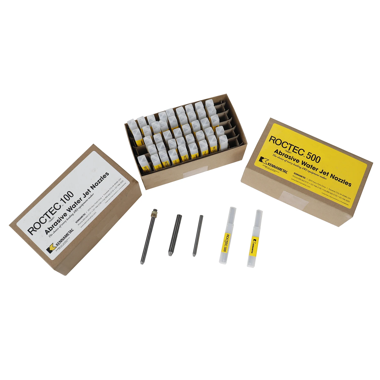 Kenna Waterjet Cutter Parts Mixing Tube For ECL For Waterjet Cutting Head 7.14*71.2mm