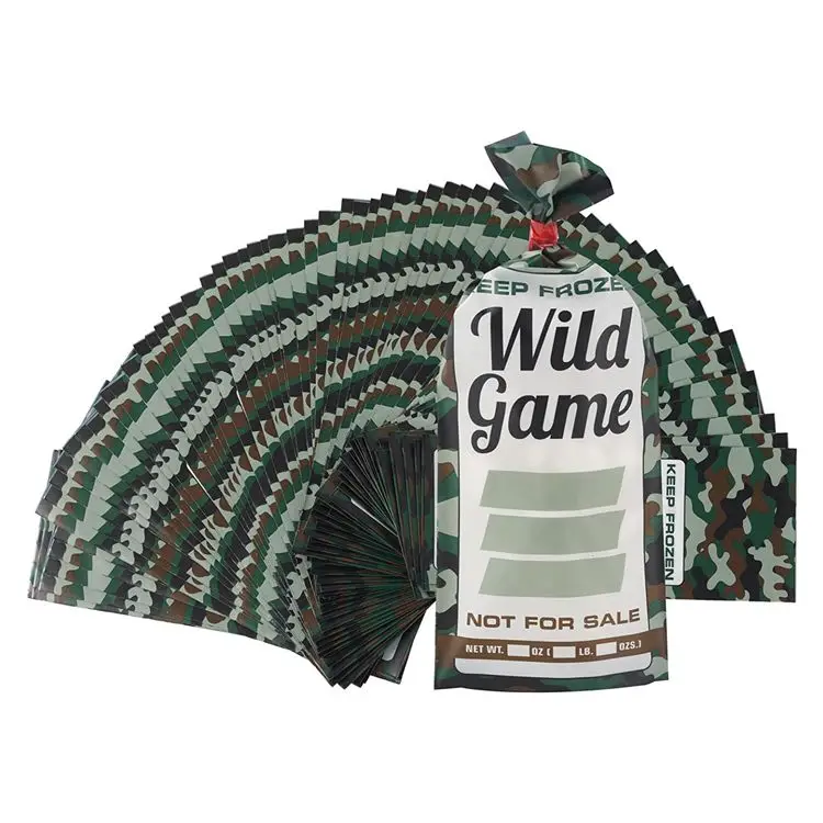Wild Game Freezer Bags Meat Bags for Your Ground Meat Packaging