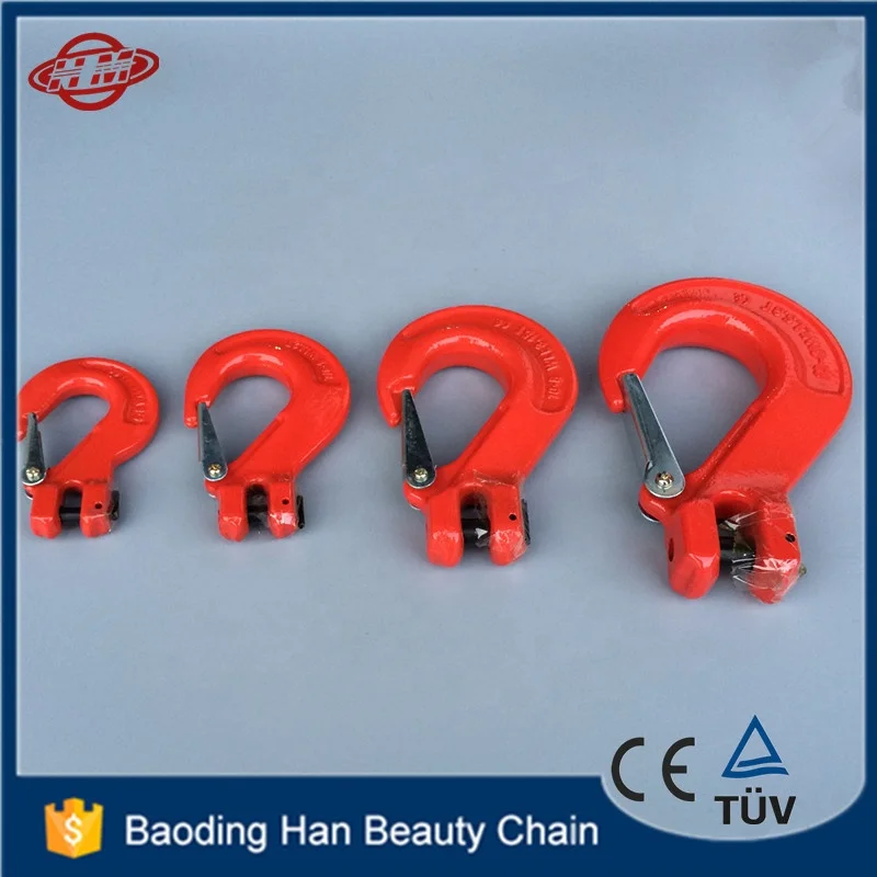 G80 Clevis Sling Hook With Safety Latch