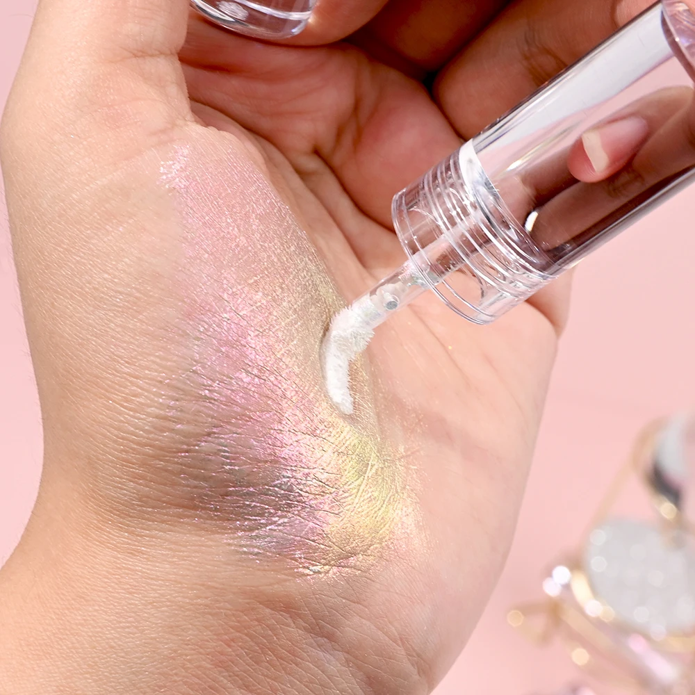 Wholesale Cosmetics Duochrome 45 Colors Duo Chrome Pigment Satin Eye Shadow Multichrome Neon Chrome Chameleon Liquid Eyeshadow