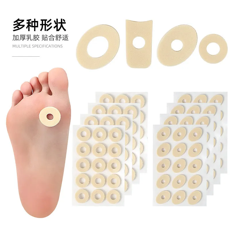 Latex sponge anti-blisters back stick Adhesive Foot Heloma cushion Helosis Clavus paster