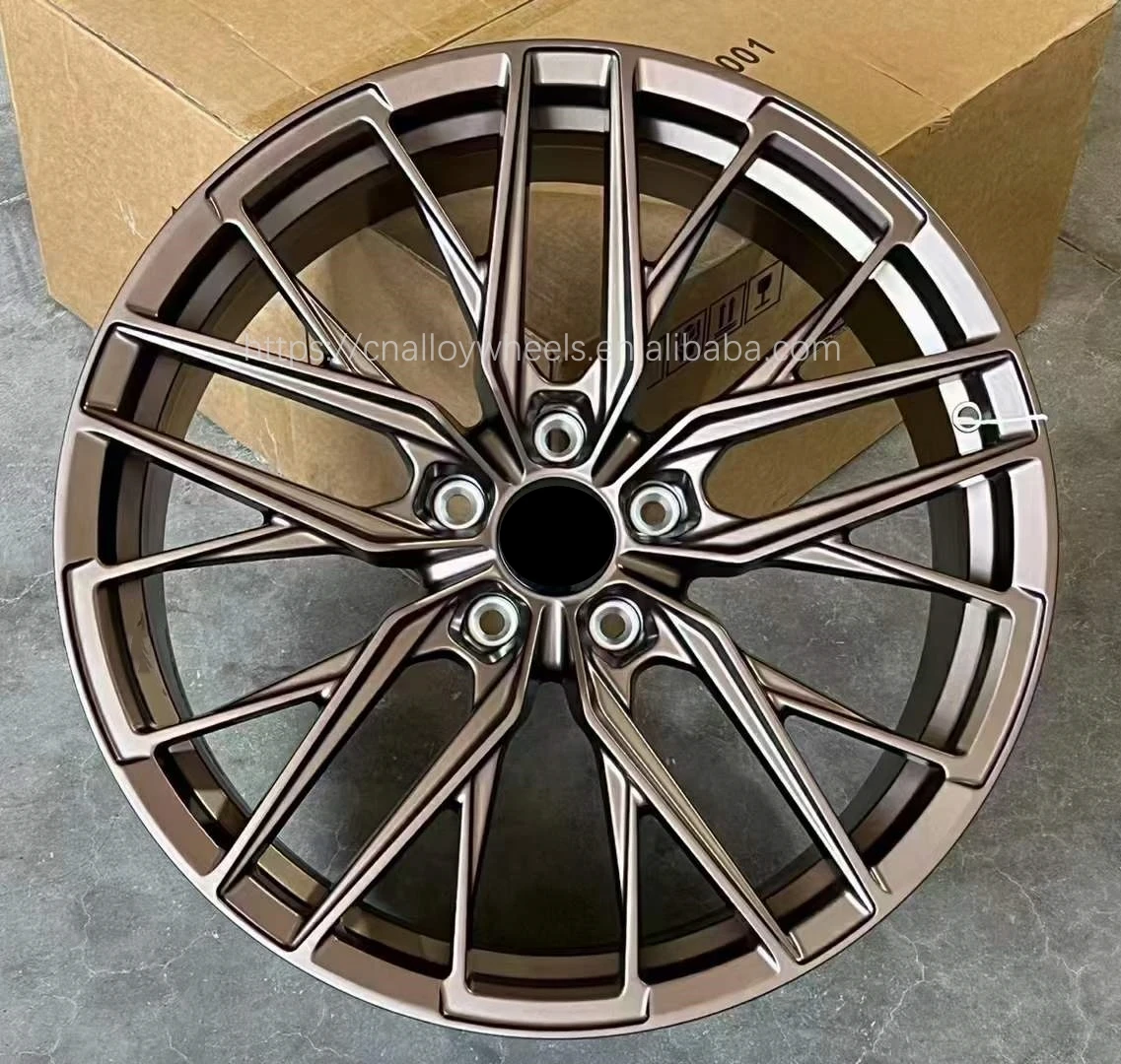 bronze and black car wheels forged alloy wheels rims 18 19 20  inch 5X120 5x112  Forged Aluminum for lexus LC IS LS ES LX GX RC