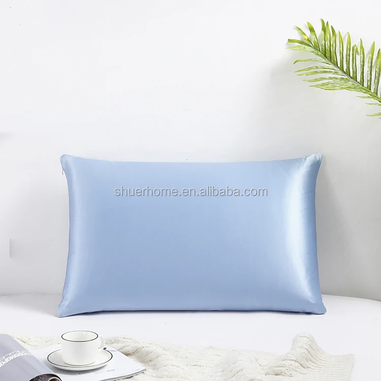 Wholesale Custom Silk Pillow case Both Side 100% Mulberry Natural Silk Pillowcase with Hidden Zipper