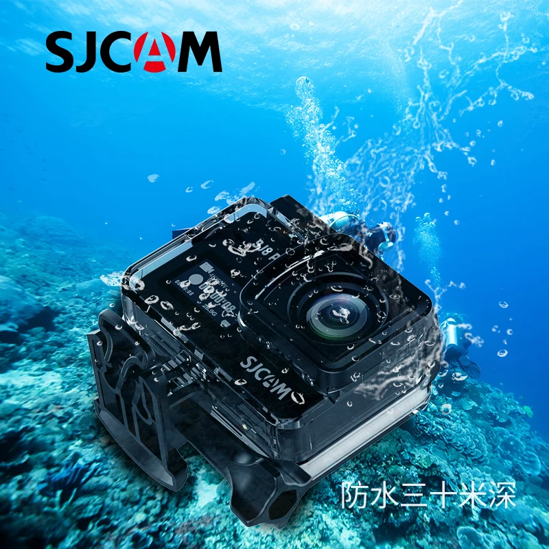 Yutuber camera SJ8PRO SJCAM camera supporting live stream with real 4K resolution  7G lens wifi 5G