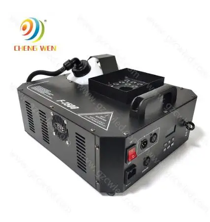 1500 Вт Светодиодная противотуманная машина/DMX512 дистанционное управление дымовая машина с 24x9 RGB светодиодные фонари для сцены