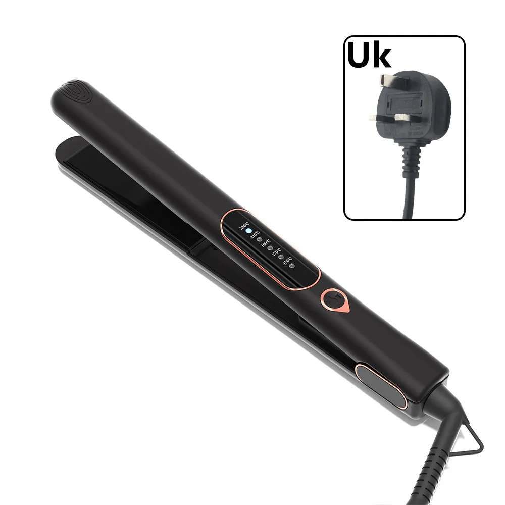 IFINE Beauty New arrival 2-in-1 500f super high temperature professional hair straightener&curler with 1 inch ceramic flat iron