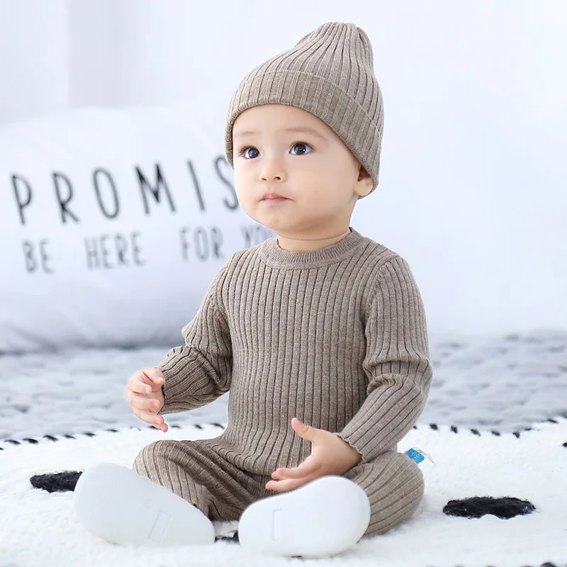 Wholesale  Kids Outfits Wear Winter Newborn Toddler Infant Baby Clothing Sets For Baby Boys Clothes Set Overall