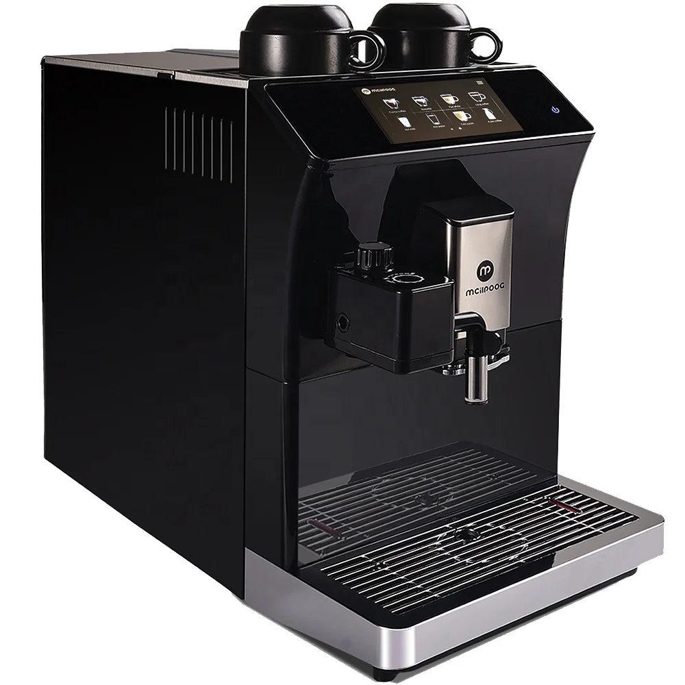 Factory Hot Sale Adjustable Bean Grinding Espresso Coffee Maker Machine