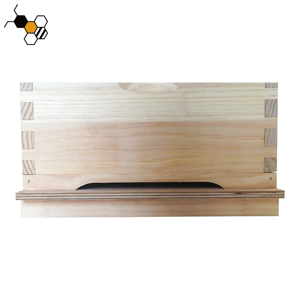 Australian Style Unassembled Honey Hive 20 Frames 2 Deep Bee Hive Boxes Kit China Fir Australian Beehive