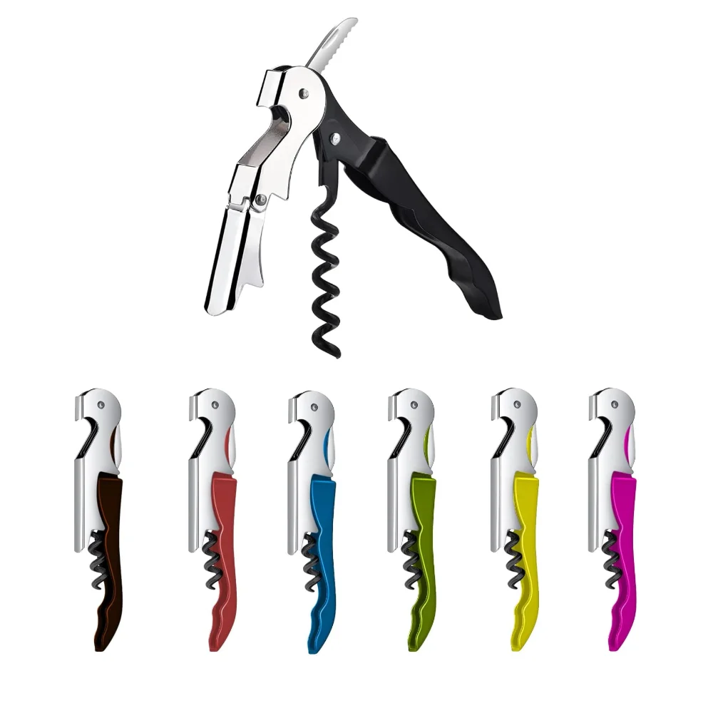 Wine Opener Waiter Corkscrew Professional Wine Key Matte Black Wine Bottle Opener