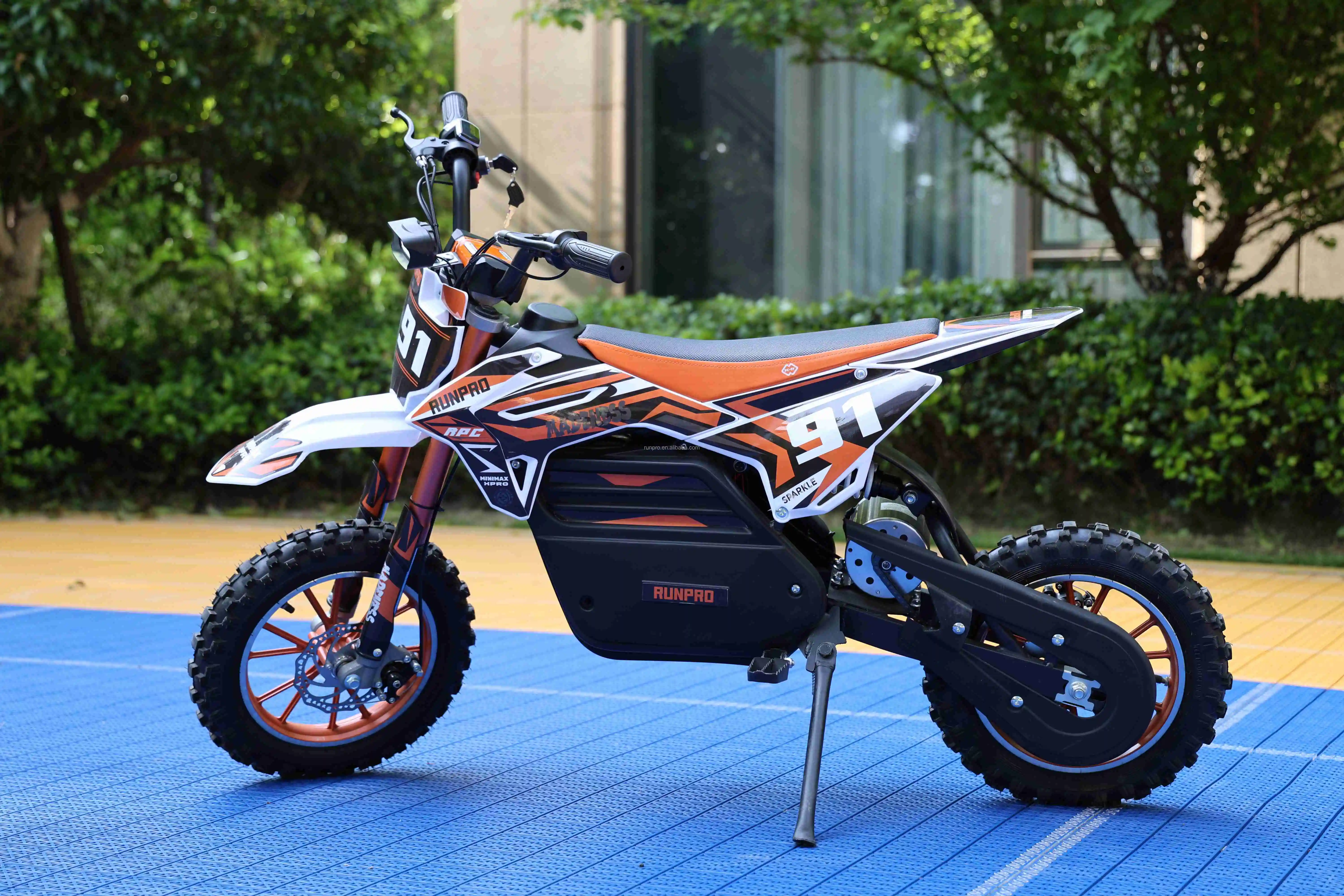 Factory Direct Sales Hot Sale Electric Motorcycles Two Wheeler 1000W36/48V Electric Pit Bikes Kids Dirt Bike with CE