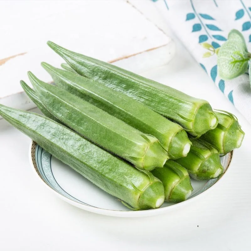 
High Germination Heat Resistant F1 Hybrid green Okra Seeds 