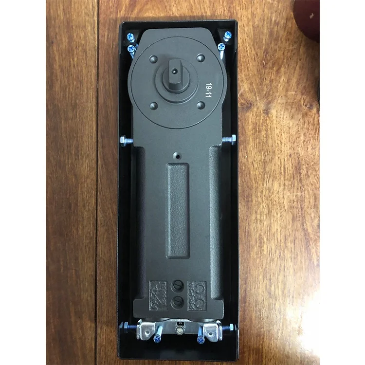 High quality Italy Type Adjustable Heavy Duty double cylinder floor spring for glass door