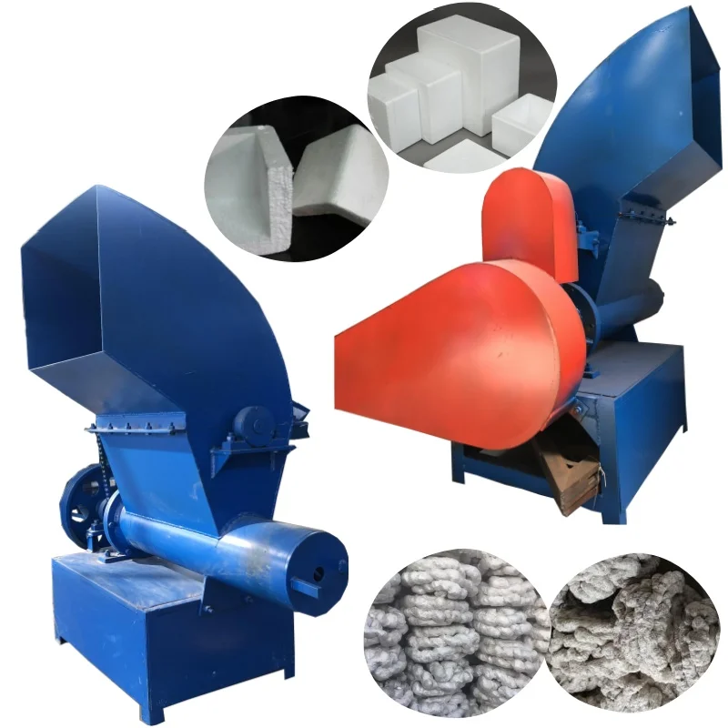 Polyethylene foam recycle machinery eps foam melting machine