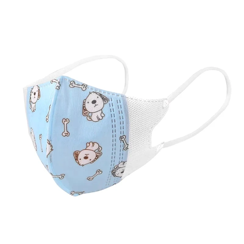 3D cartoon cute baby infant mask 0-3 years old baby 3d mask kf94mask