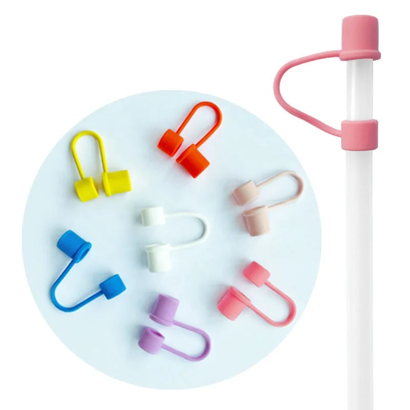 Силиконовая Крышка для соломинки