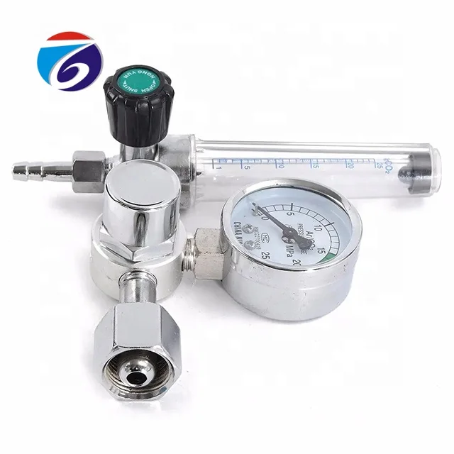 Газовый баллон 0-25 МПа регулятор аргона CO2 расходомер Сварка Mig