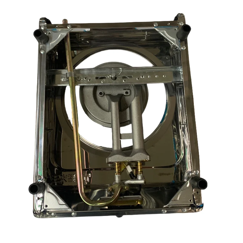 Stainless steel table type 9-head high fire single furnace