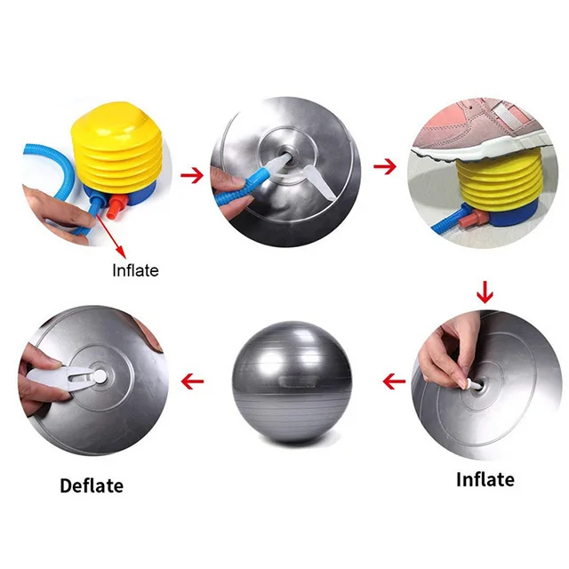 Wholesale Gym Fitness Exercise Balance Pregnancy Birthing Custom Big Size Soft 85cm 25cm 45cm 55cm 65cm 75cm Pilates Yoga Balls