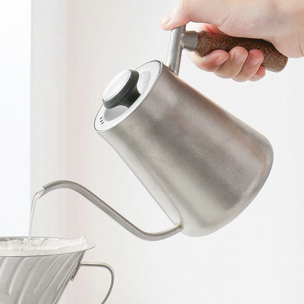 Premium Gift Box Outdoor Travel Drip Coffee Set With Pour Over Coffee Maker Filter Kettle Ceramic Burr Manual Coffee Grinder