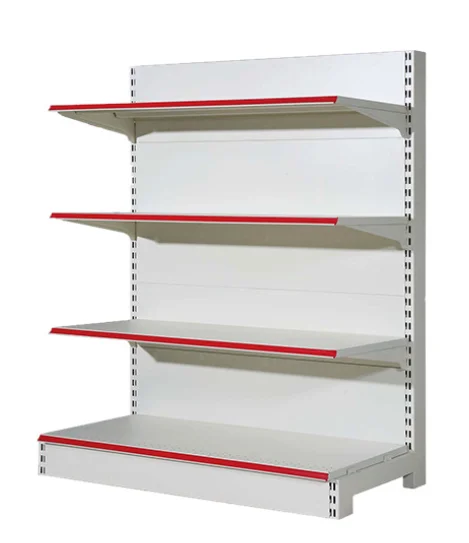 Supermarket racks have good load-bearing capacity and are suitable for storing heavy items supermarket shelves