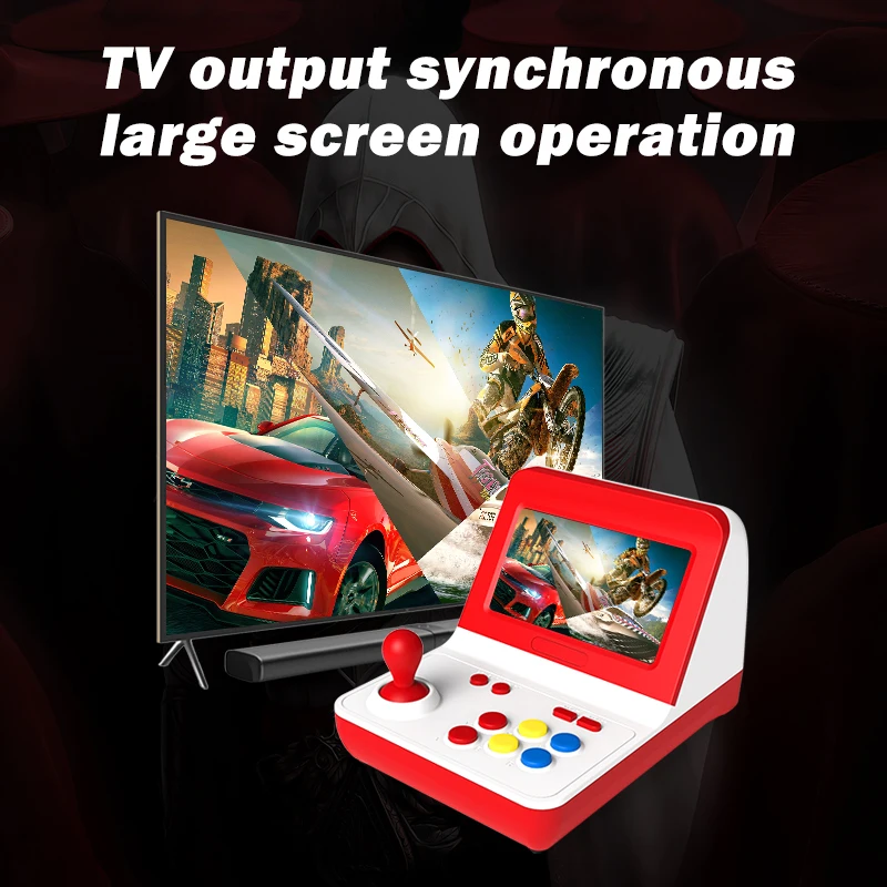 
4.3inch no touch IPS screen Joystick Games Arcade Video Game Console Player 