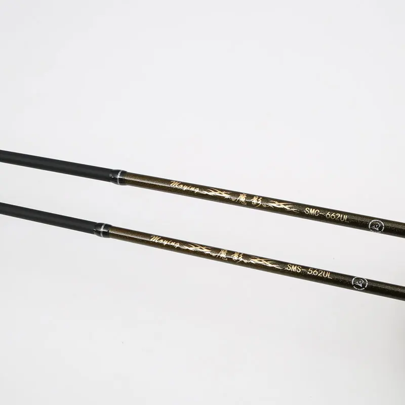 
Lemoren Moying Carbon fiber 1.37 1.68 1.80 1.98m Ultra light lure two 2 section fishing rod 