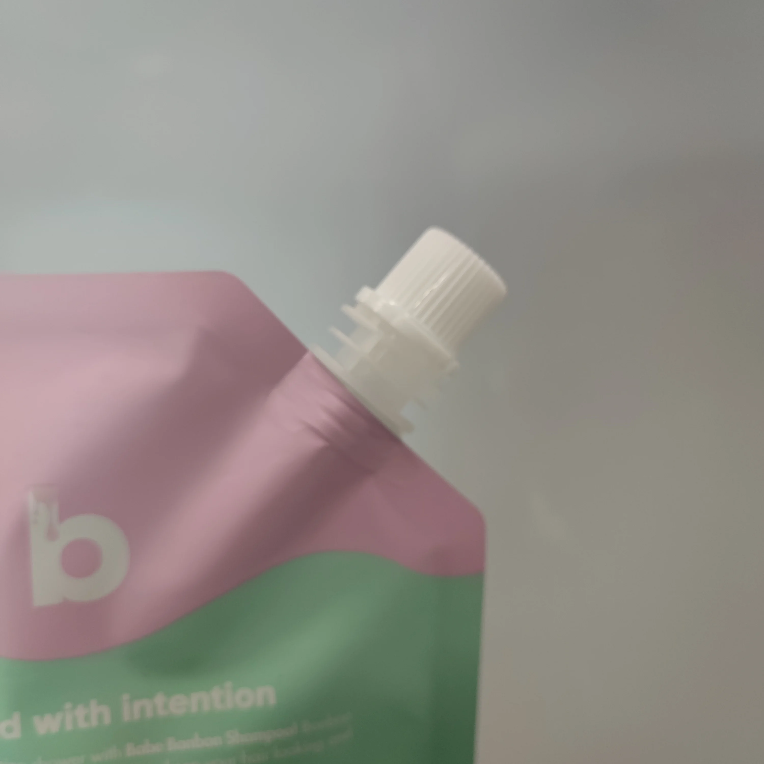 Custom 200ml spout pouch 300ml  transparent clear spouted pouch alcohol Liquor Juice Drink Bag with Nozzle juice pouch