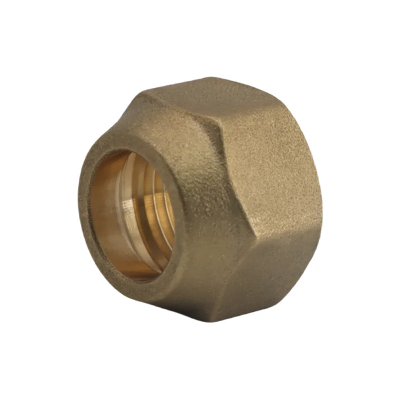 GLOSOK Refrigerant nut 29*32*22mm Short Forged Flare Nut Copper 5/8