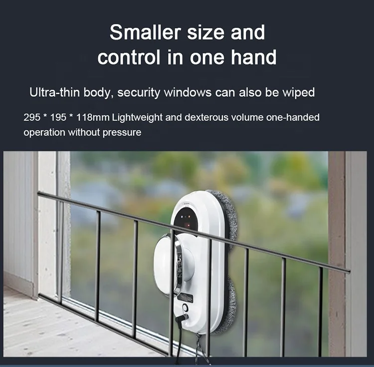 2024 Hot Selling Product HCR-01 Window smooth surface automatic vacuum cleaner cleaning robot