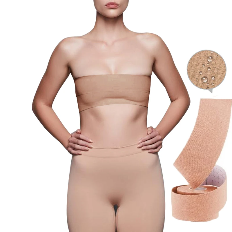 20CM Width Medical  Adhesive Invisible Lift Body Tape  Uplift Boob Tape Private Label From Big Size BOOB