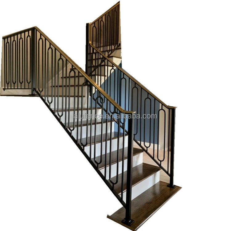 Outdoor Modern Metal Balustrade Design Aluminum Balcony Railing/Stair Railing/Deck Railing and Handrail