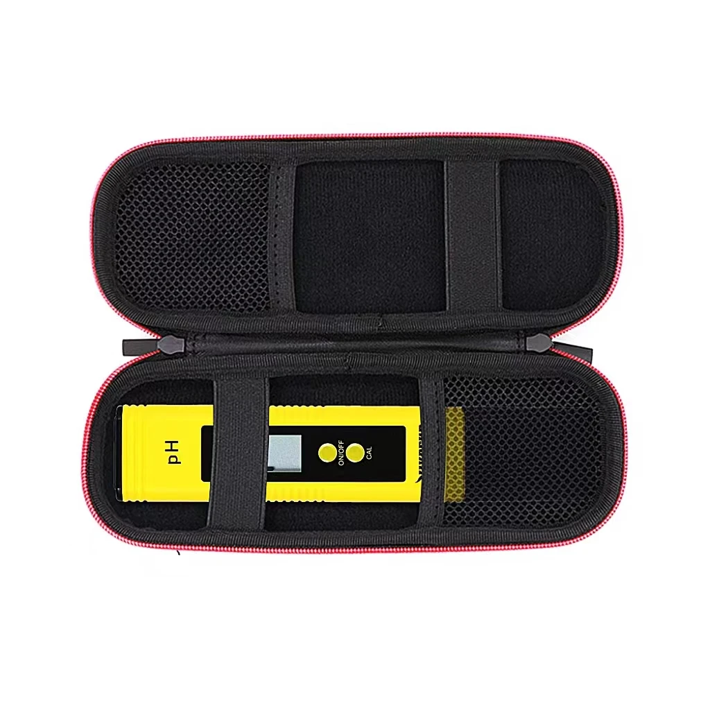 Professional Custom Ph Test Meter Water Quality Testing Instrument Storage Bag Portable Eva Shock-Proof Storage Hard Box