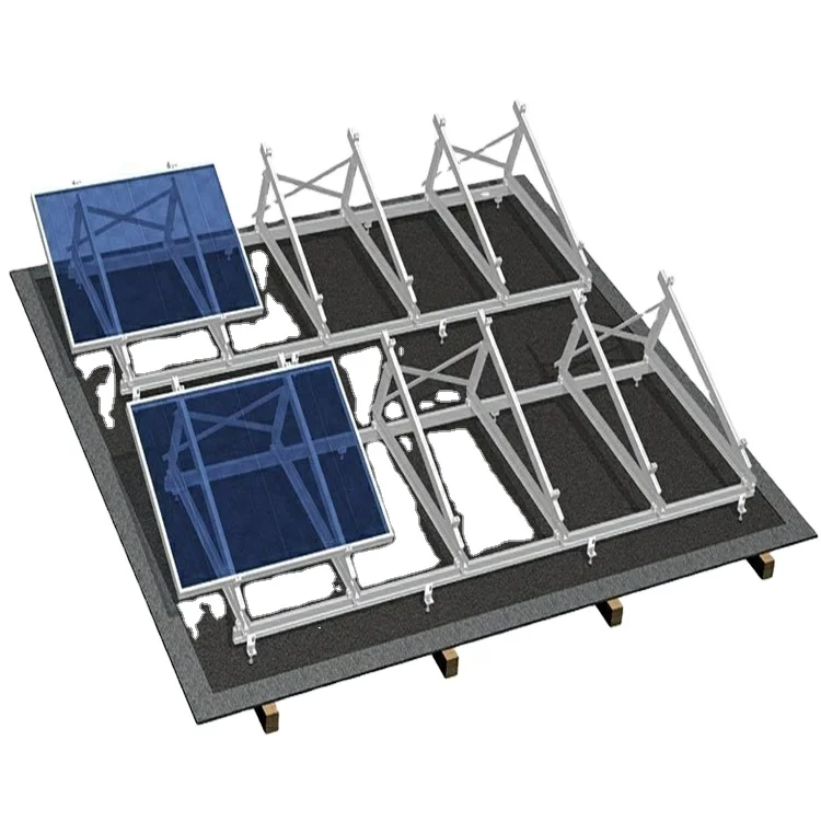 support solaire sol / support panneau solaire / aluminum triangle solar panel tracking bracket