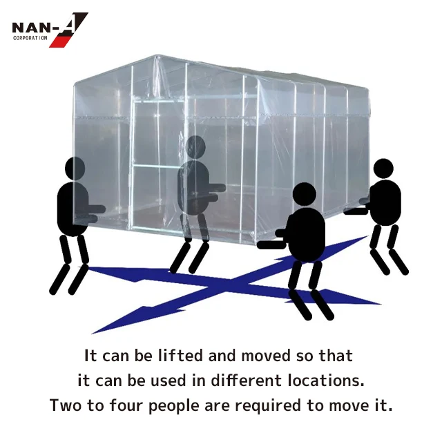 Large diameter pipes solidly assembled film greenhouse garden plastic