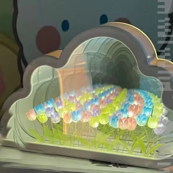 New Fast Delivery Tulip Lamps Mirror Lights Cloud Mirror Tulip Lamp