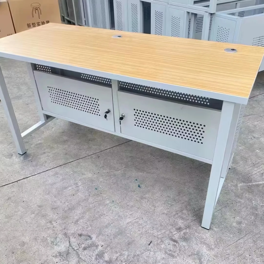 study table and computer desk for students school furniture learning desk in classroom support customization factory supply