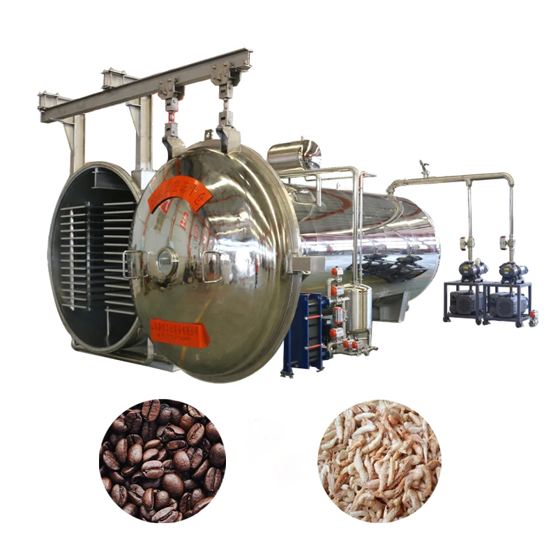 fruit & vegetable processing Plant coffee milk powder vacuum freeze dryer  industrial equipment drying machine