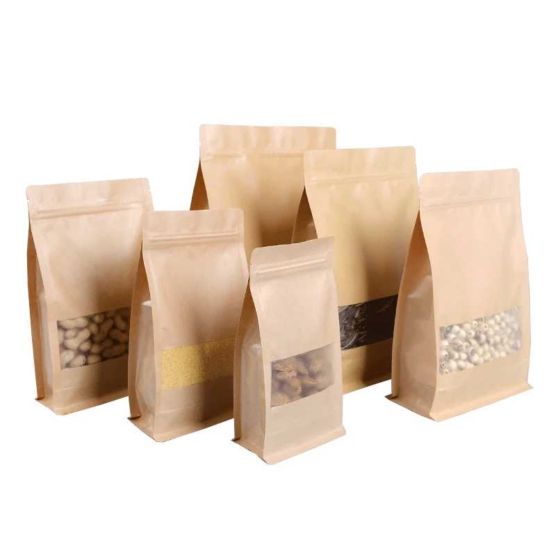 small travel gusset  professional snack food live fish peanut gary payton rice pouch aluminum composite bag