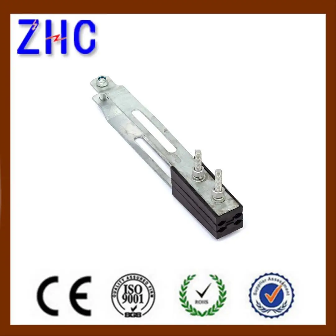 Контактного провода кабеля самоподдерживающийся сборка фурнитура арматура дверная алюминиевый сплав тупик Натяжной зажим