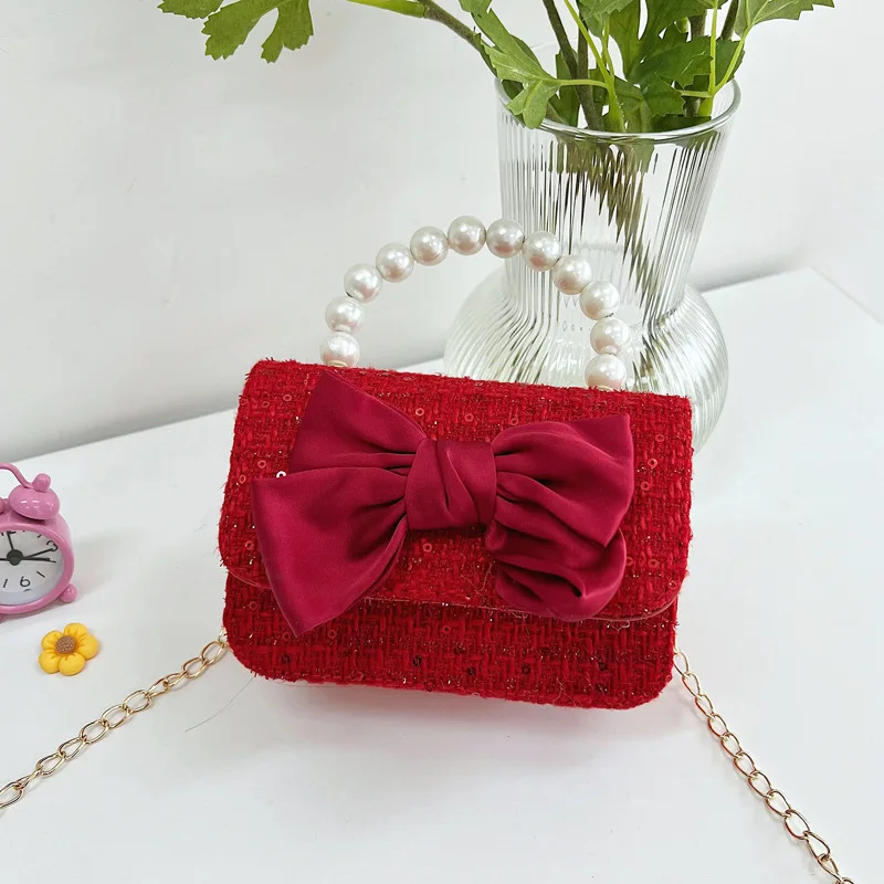 Casual Laptop Handbags For Kids Cute Girls Princess Style Shoulder Bags Kids New Product Lovely Purses For Girls