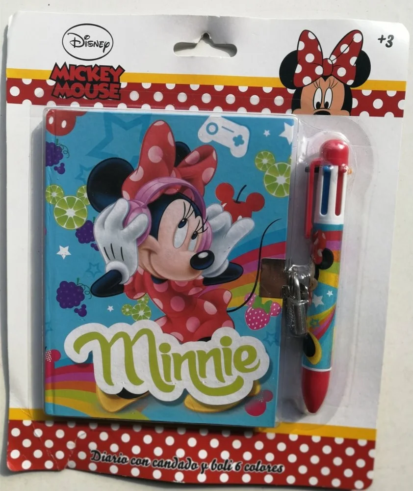 Дети мультфильм Канцелярские тетрадь с 6 видов цветов шариковая ручка