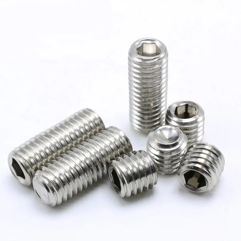 DIN913  Set Screw Stainless Steel 304 Grub Set Screw hollow grub screw