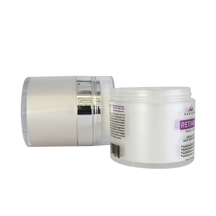 15ml 30ml 50ml 100ml Airless pump jar for cream cosmetic jar wholesale airless packaging supplier cosmetic package Stock Low MOQ