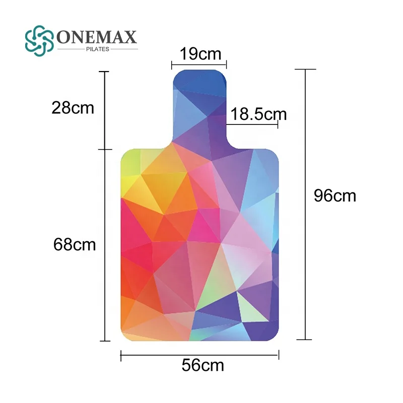 ONEMAX custom design pilates reformer exercises cover mat baboo fabrisc reformer mat pilates reformer mat