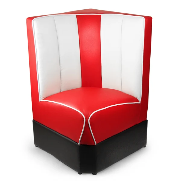 1950s retro diner booth seating furniture American retro diner booth sofa
