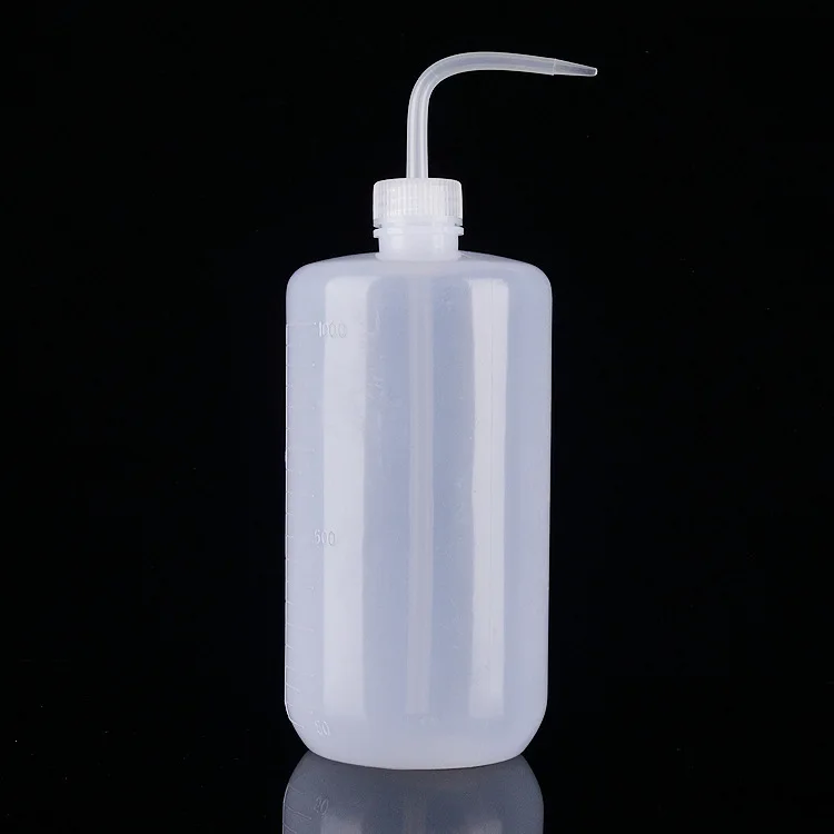 250ml washing filling 300ml white tip mouth washing bottle succulent plastic washing bottle
