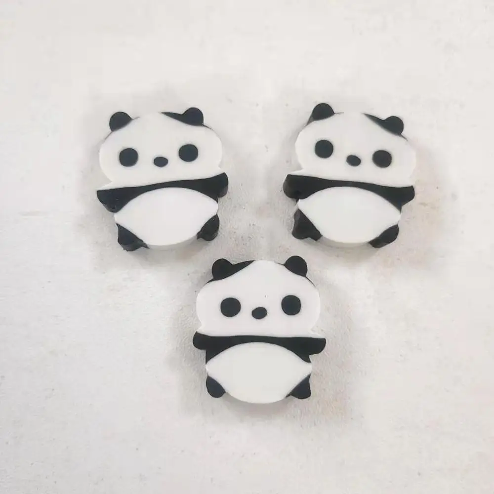 Creative and cute  2D  panda shaped  TPR environmental eraser customization
