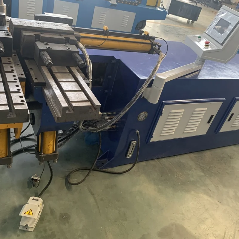 3inch  hydraulic semi-automatic NC pipe bender machine manual pipe bending machine  manual pipe bender