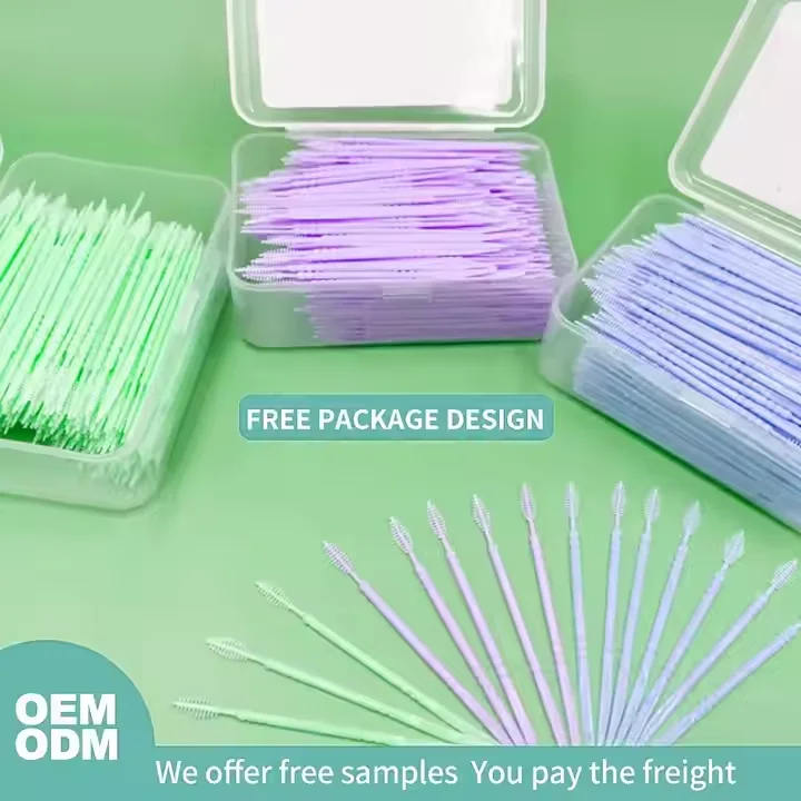 Customized Package Interdental Brush Dental Toothpicks Plastic Dental Floss Picks Wholesale Manufacturer Plastic toothppick